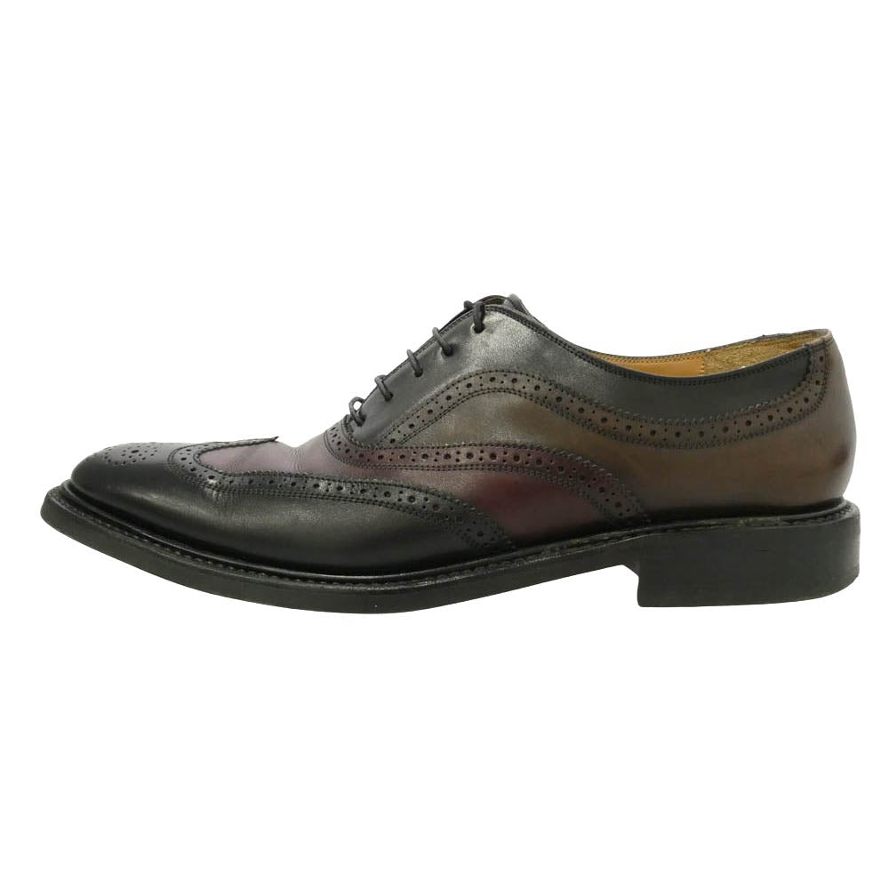 Salvatore Ferragamo サルヴァトーレフェラガモ ウィング チップ レザー ドレス シューズ 革靴 マルチカラー系 10【中古】