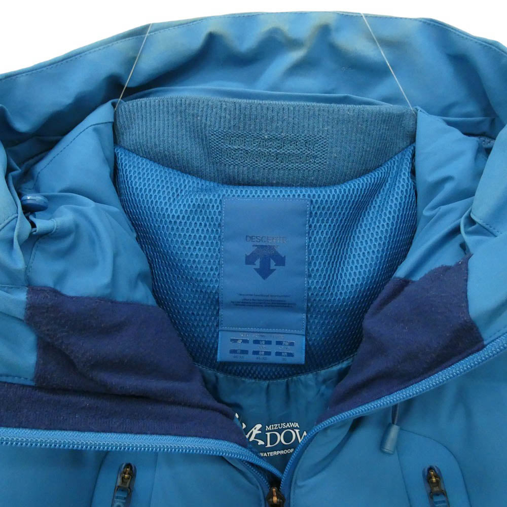 DESCENTE デサント DAMMGK30U ALLTERRAIN オルテライン MOUNTAINEER 水沢ダウン マウンテニア ダウン ジャケット ライトブルー系 S【中古】