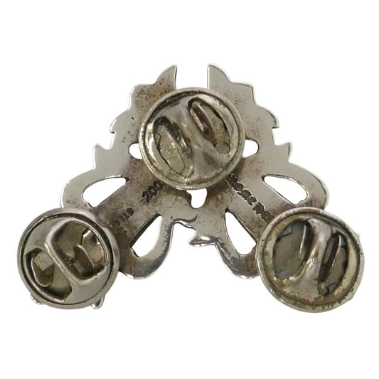 CHROME HEARTS クロムハーツ（原本有） PIN FLRLCRNR LG スティックピン フローラルクロスコーナー ラージ ピンバッジ シルバー系【中古】