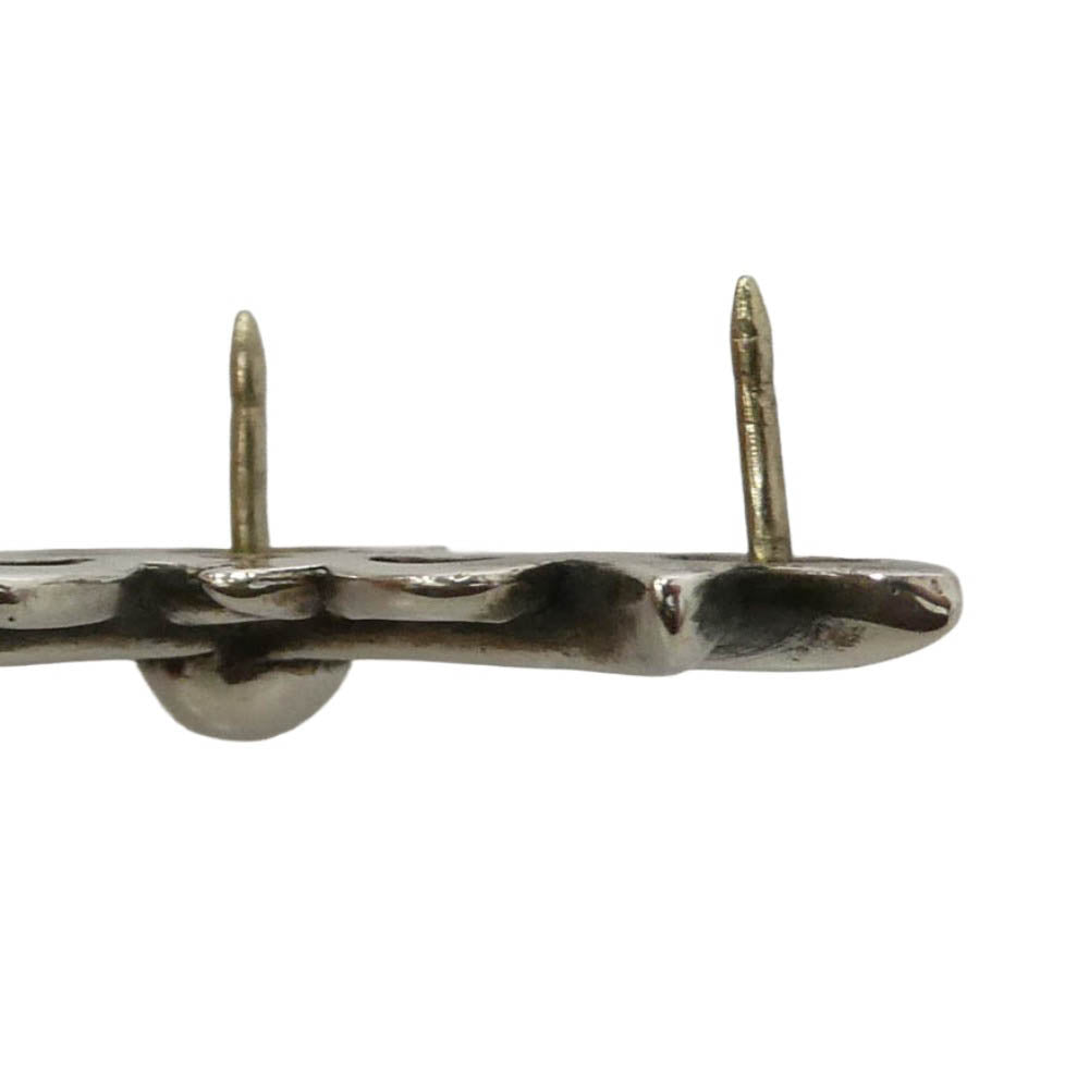 CHROME HEARTS クロムハーツ（原本有） PIN FLRLCRNR LG スティックピン フローラルクロスコーナー ラージ ピンバッジ シルバー系【中古】