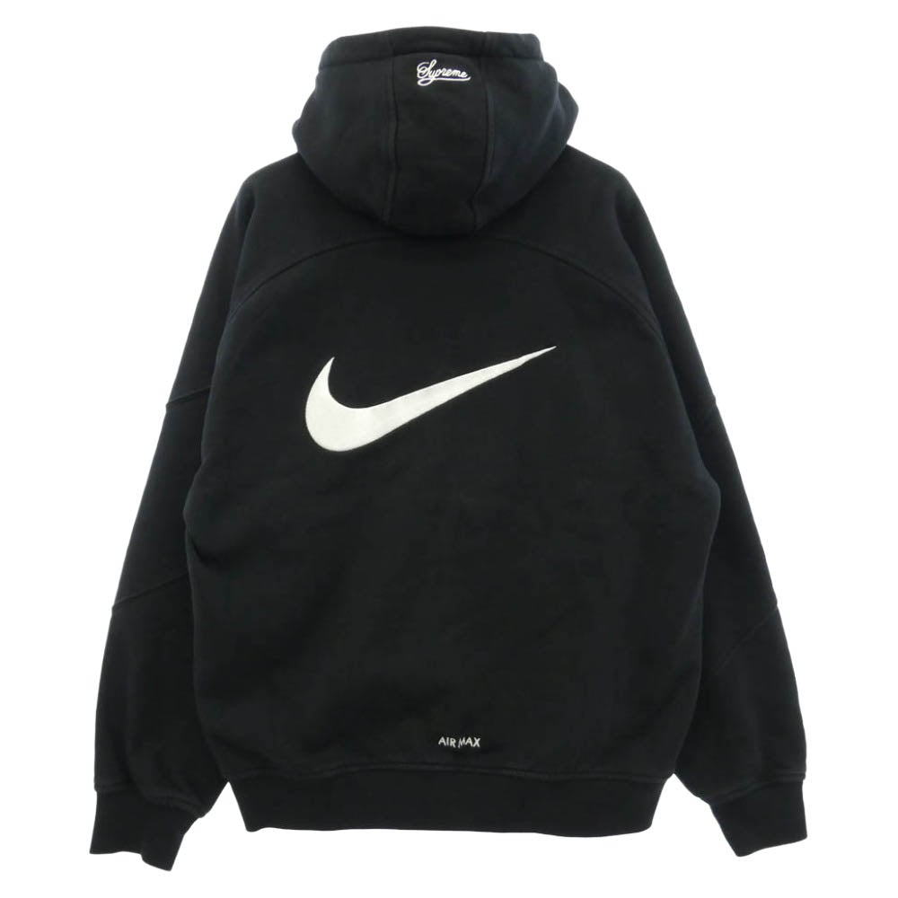 Supreme シュプリーム NIKE ナイキ 25SS HF9633-010 x Nike ナイキ Zip Up Hooded Sweatshirt ジップアップ フーデッド スウェットシャツ フーディー パーカー ブラック系 M【中古】