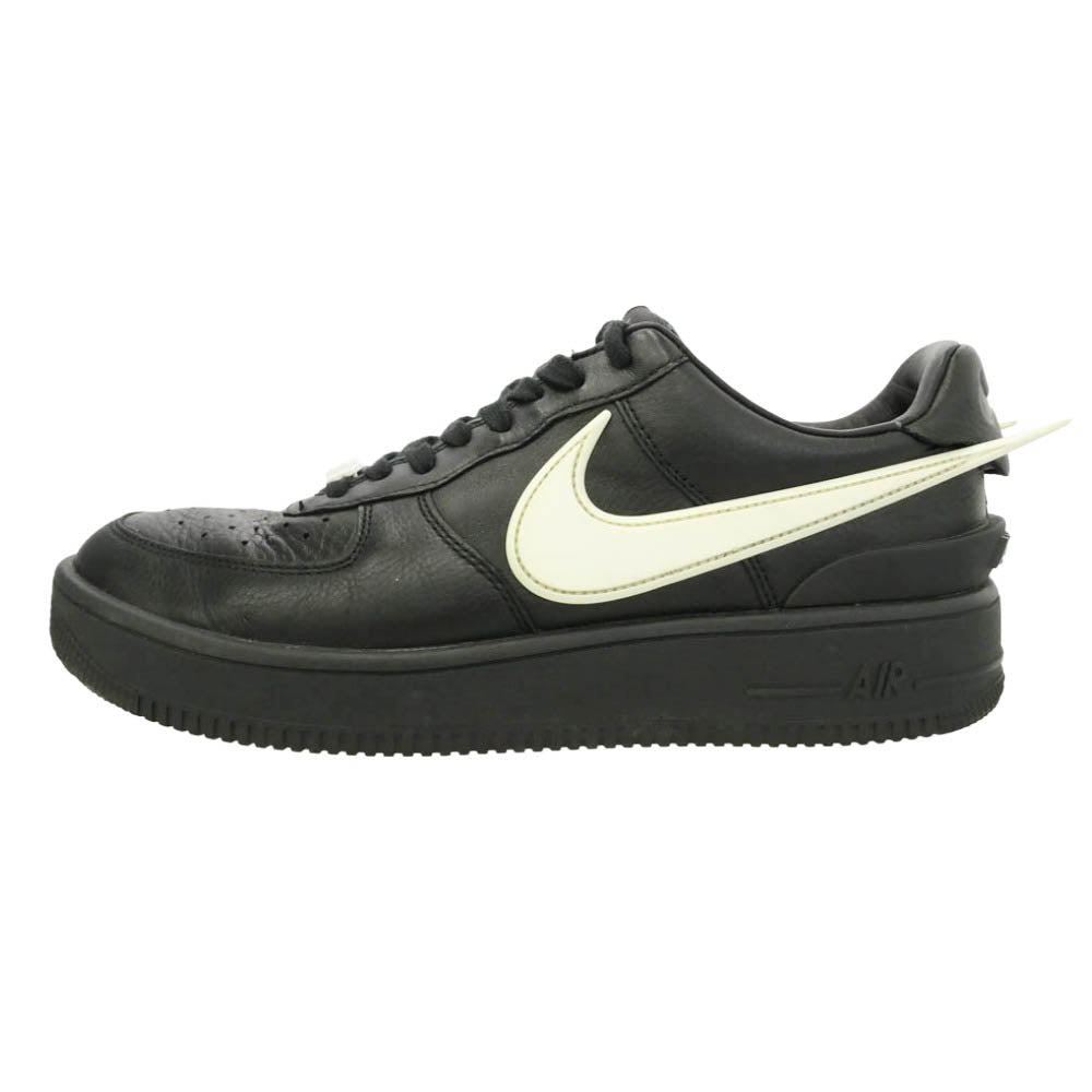 NIKE ナイキ AMBUSH アンブッシュ DV3464-001 × AMBUSH Air Force 1 Low Black アンブッシュ エアフォース1 ブラック ローカットスニーカー ブラック系 オフホワイト系 29cm【中古】