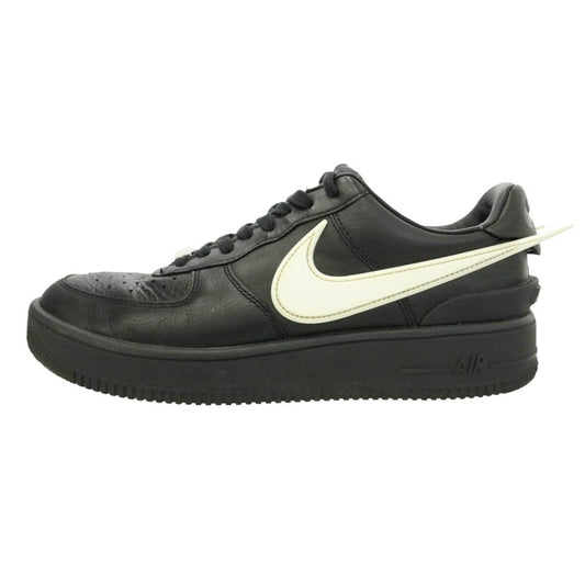 NIKE ナイキ AMBUSH アンブッシュ DV3464-001 × AMBUSH Air Force 1 Low Black アンブッシュ エアフォース1 ブラック ローカットスニーカー ブラック系 オフホワイト系 29cm【中古】