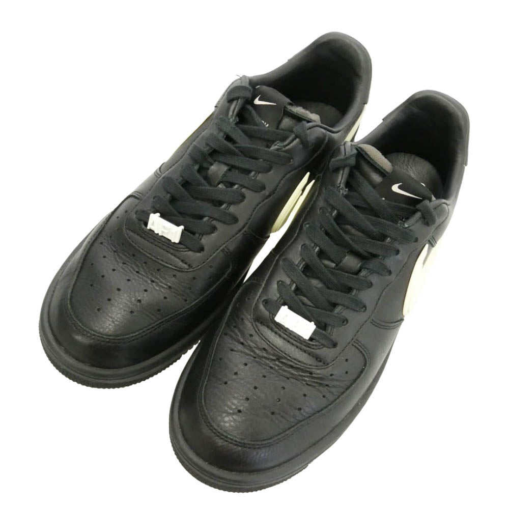 NIKE ナイキ AMBUSH アンブッシュ DV3464-001 × AMBUSH Air Force 1 Low Black アンブッシュ エアフォース1 ブラック ローカットスニーカー ブラック系 オフホワイト系 29cm【中古】
