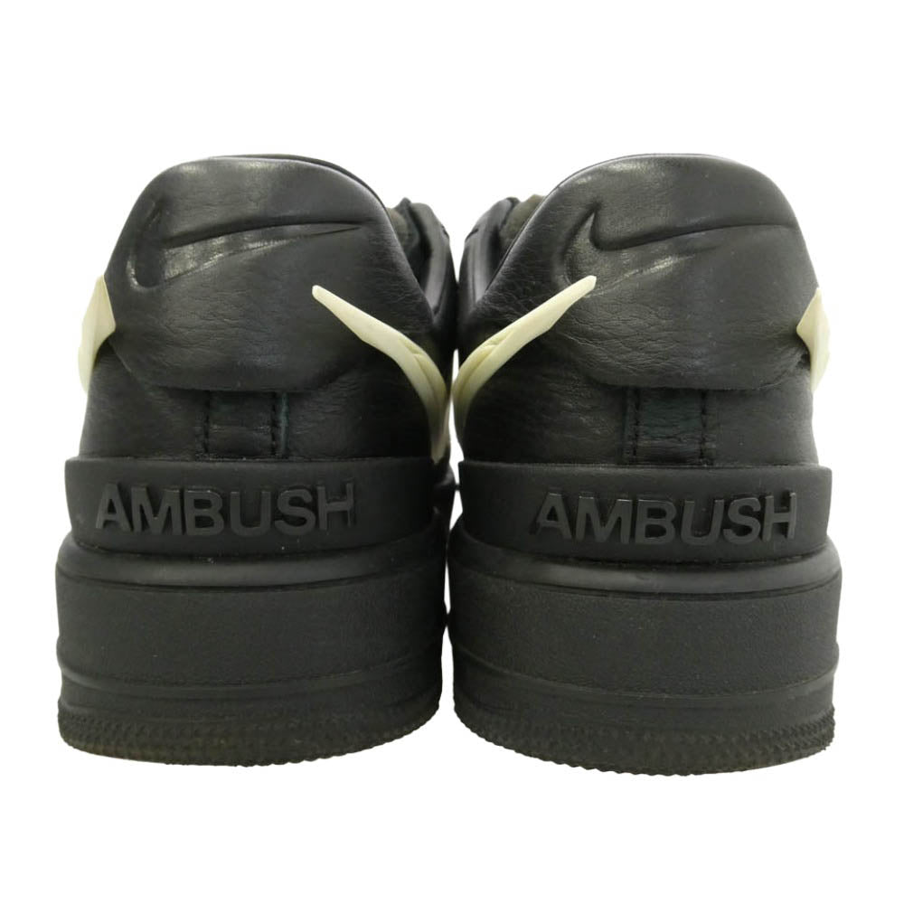 NIKE ナイキ AMBUSH アンブッシュ DV3464-001 × AMBUSH Air Force 1 Low Black アンブッシュ エアフォース1 ブラック ローカットスニーカー ブラック系 オフホワイト系 29cm【中古】