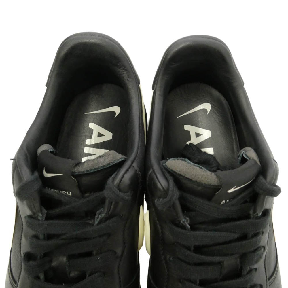 NIKE ナイキ AMBUSH アンブッシュ DV3464-001 × AMBUSH Air Force 1 Low Black アンブッシュ エアフォース1 ブラック ローカットスニーカー ブラック系 オフホワイト系 29cm【中古】