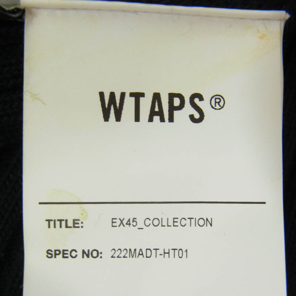 WTAPS ダブルタップス 22AW 222MADT-HT01 Beanie 01 Ctpl. Coolmax クールマックス ビーニー ニット帽 キャップ ブラック系 X00【中古】