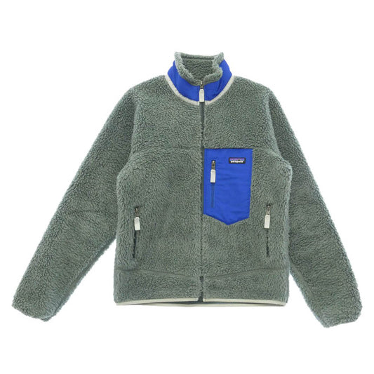 patagonia パタゴニア 23AW 23056 CLASSIC RETRO-X JACKET クラシック レトロX フリース ボア ジャケット グリーン系 S【中古】
