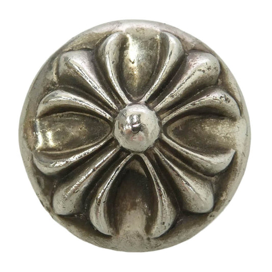CHROME HEARTS クロムハーツ（原本無） OLD HAIRBAND クロスボールボタン ヘアゴム コンチョ シルバー系【中古】