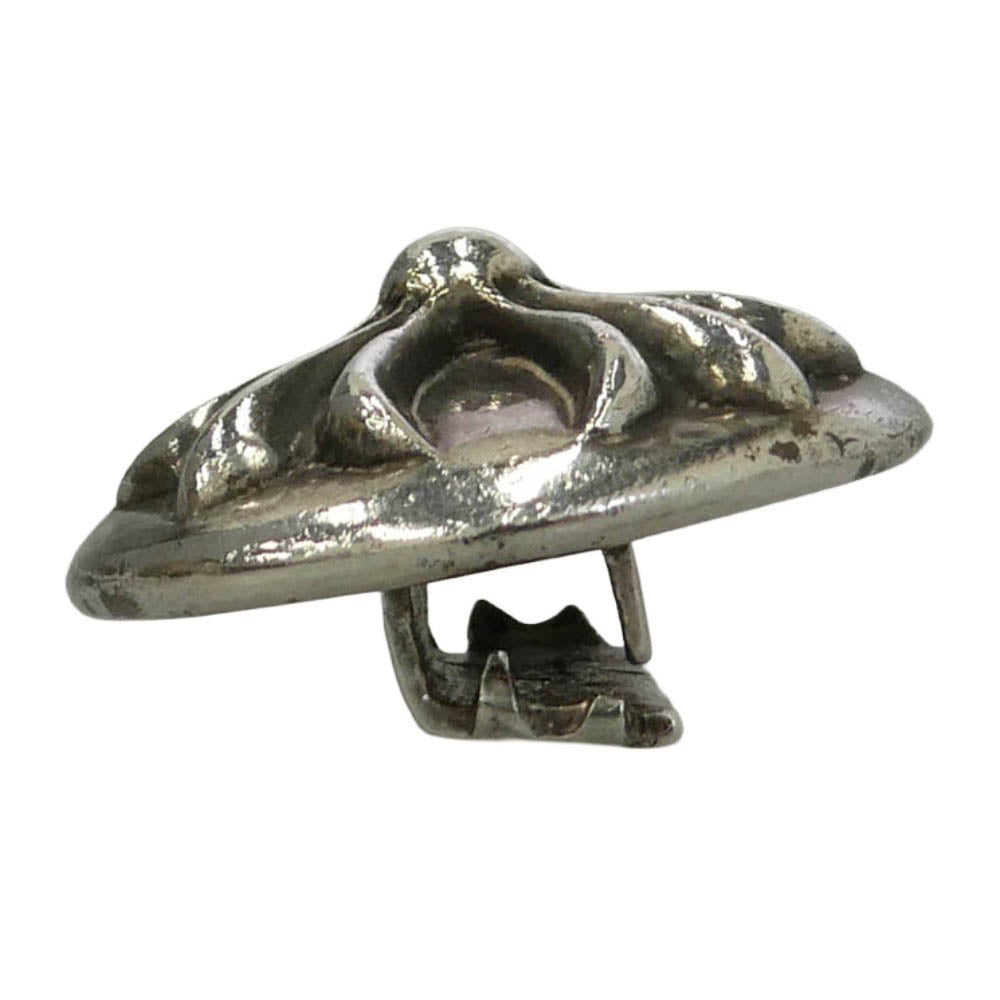 CHROME HEARTS クロムハーツ（原本無） OLD HAIRBAND クロスボールボタン ヘアゴム コンチョ シルバー系【中古】