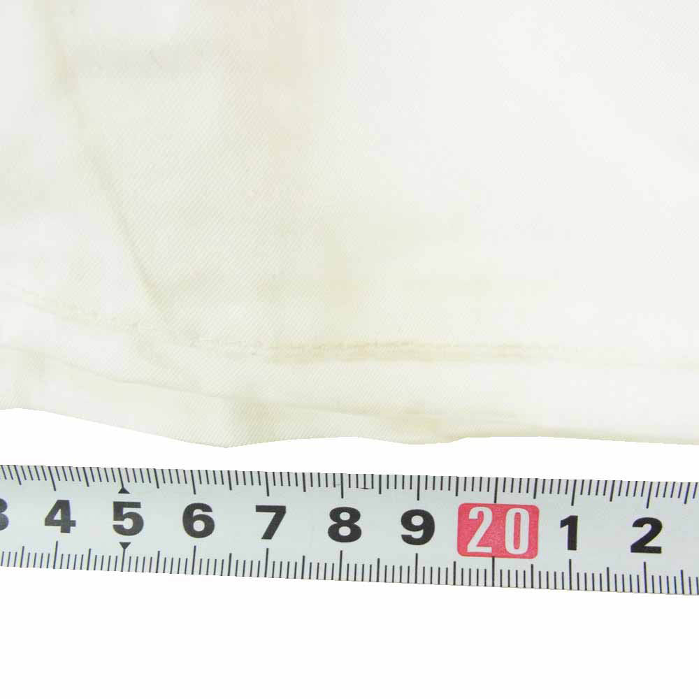 Nigel Cabourn ナイジェルケーボン LYBRO SNOW PARKA ライブロ ミリタリー スノー ジップ パーカー ホワイト系 48【中古】