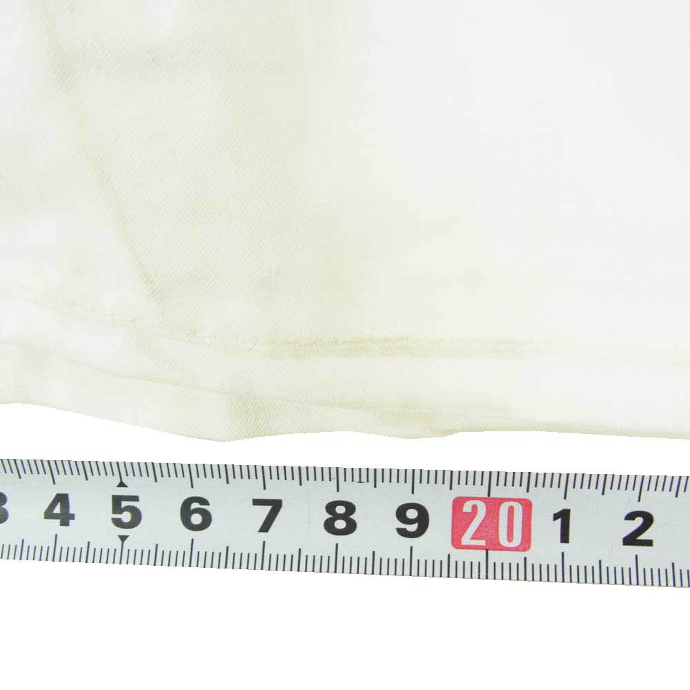 Nigel Cabourn ナイジェルケーボン LYBRO SNOW PARKA ライブロ ミリタリー スノー ジップ パーカー ホワイト系 48【中古】