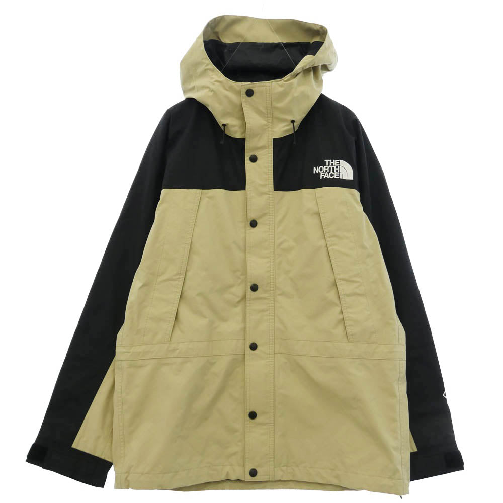 THE NORTH FACE ノースフェイス NP11834 MOUNTAIN LIGHT JACKET NT ノースフェイス マウンテン ライト ジャケット ベージュ系 ブラック系 L【中古】