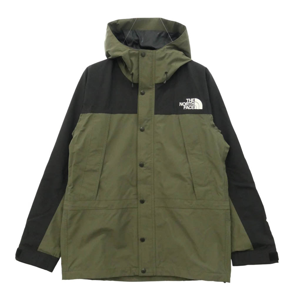 THE NORTH FACE ノースフェイス NP11834 MOUNTAIN LIGHT JACKET NT マウンテン ライト ジャケット ニュートープ ブラック系 グレイッシュグリーン系 L【中古】