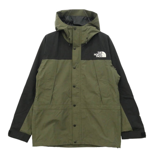THE NORTH FACE ノースフェイス NP11834 MOUNTAIN LIGHT JACKET NT マウンテン ライト ジャケット ニュートープ ブラック系 グレイッシュグリーン系 L【中古】