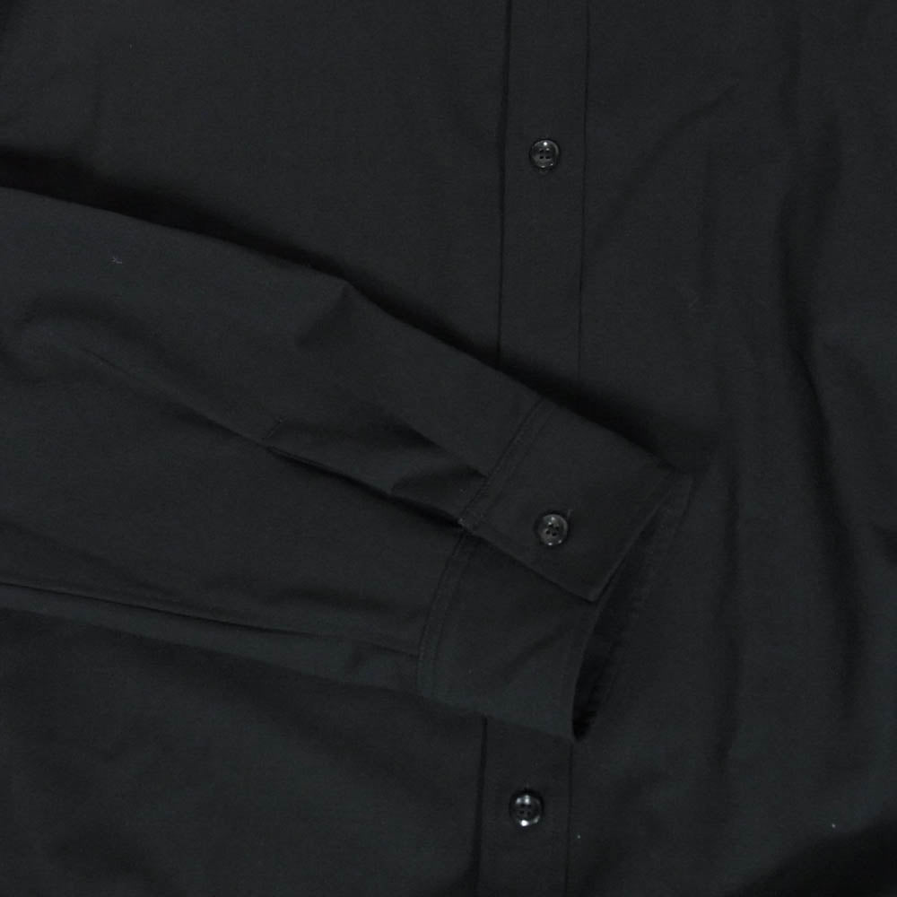 ATTACHMENT アタッチメント 26SS MCKZ0212076998 WO/TA STRETCH TRO L/S SHIRT ウール トリアセテート ストレッチトロピカル ロングスリーブ シャツ ブラック系 4【美品】【中古】