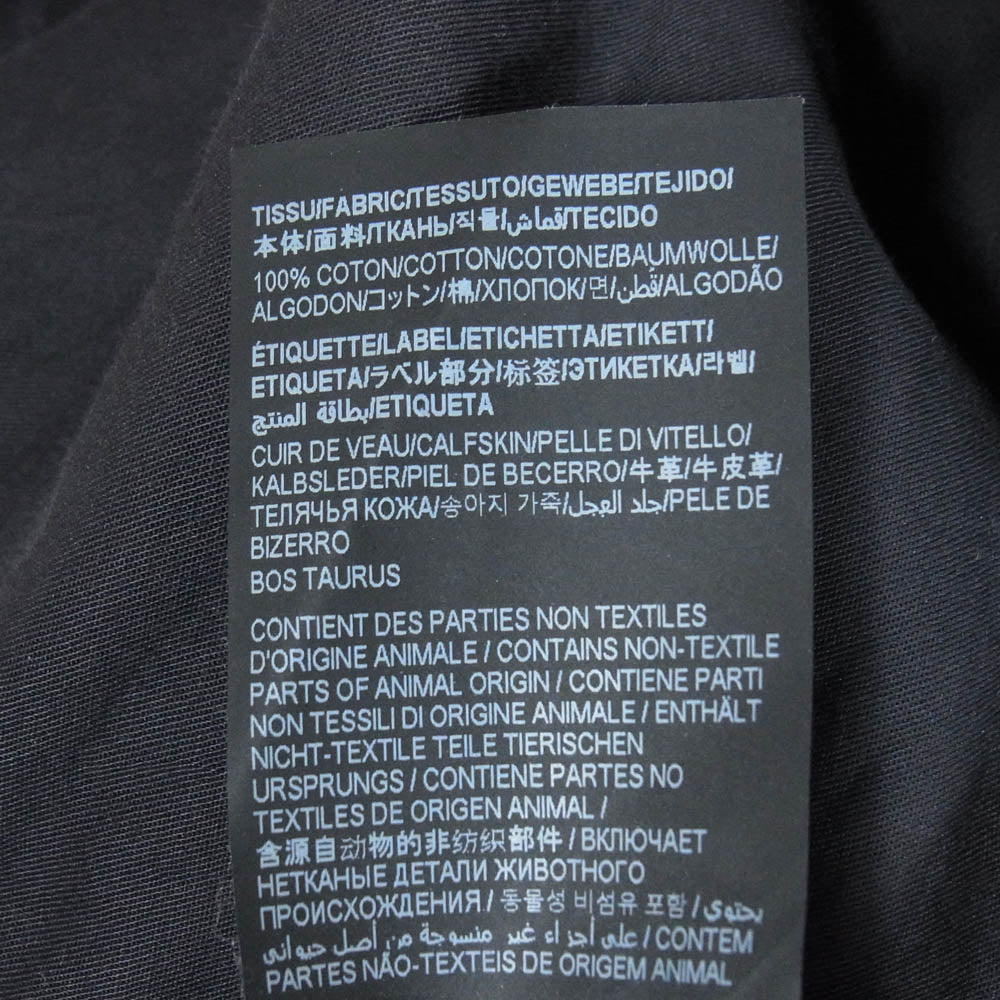 SAINT LAURENT サンローラン 786722Y15HA ルーズフィット ワイド ストレート ボタンフライ デニムパンツ ジーンズ ブラック系 31【中古】
