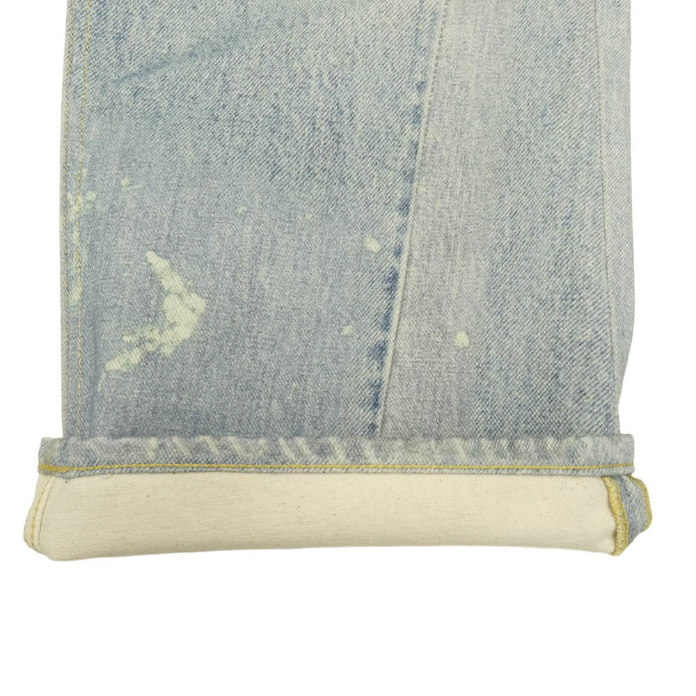 アワーレガシー M4205TDD THIRD CUT DIGITAL DENIM PRINT サードカット トロンプルイユ デジタルプリント 転写 ワイドストレート ジーンズ デニムパンツ インディゴブルー系 31【中古】