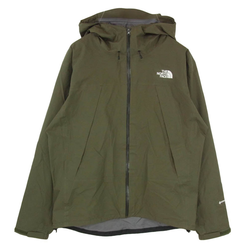 THE NORTH FACE ノースフェイス NP12003 CLIMB LIGHT JACKET クライムライトジャケット ゴアテックス カーキ系 XL【中古】