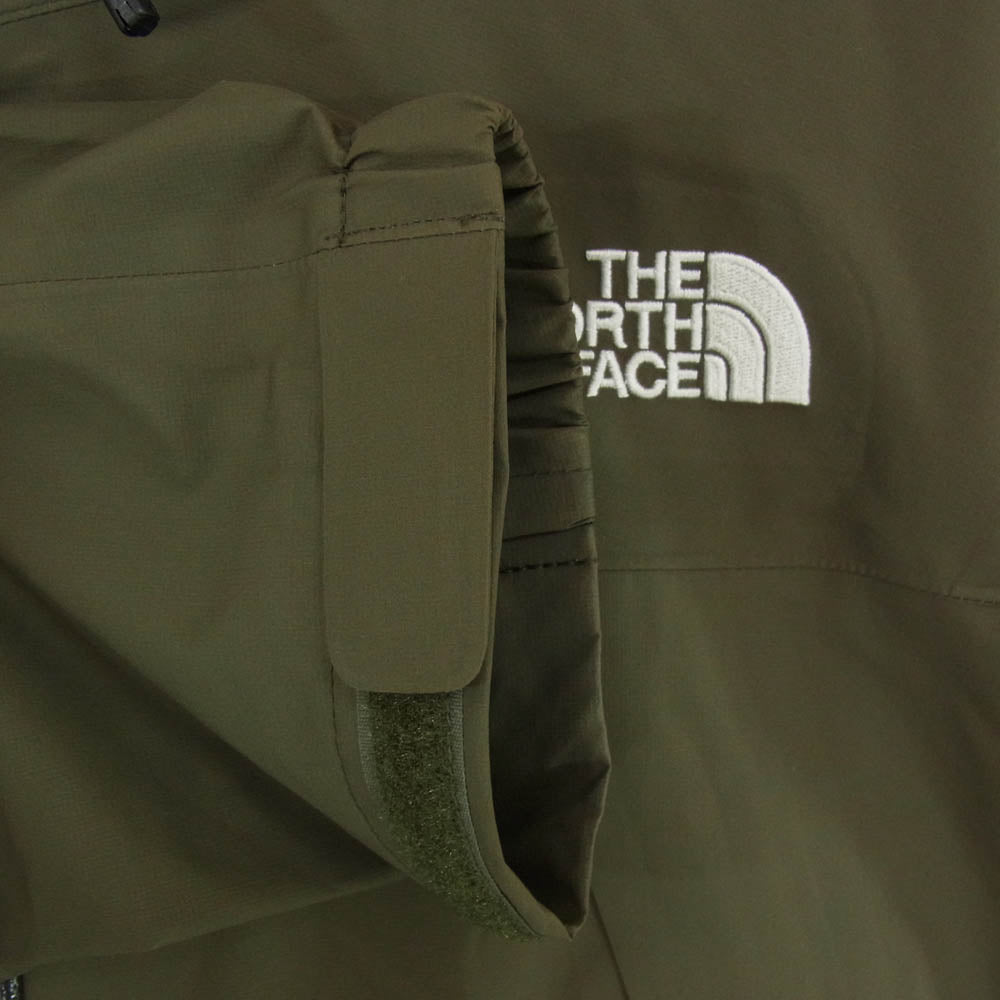 THE NORTH FACE ノースフェイス NP12003 CLIMB LIGHT JACKET クライムライトジャケット ゴアテックス カーキ系 XL【中古】