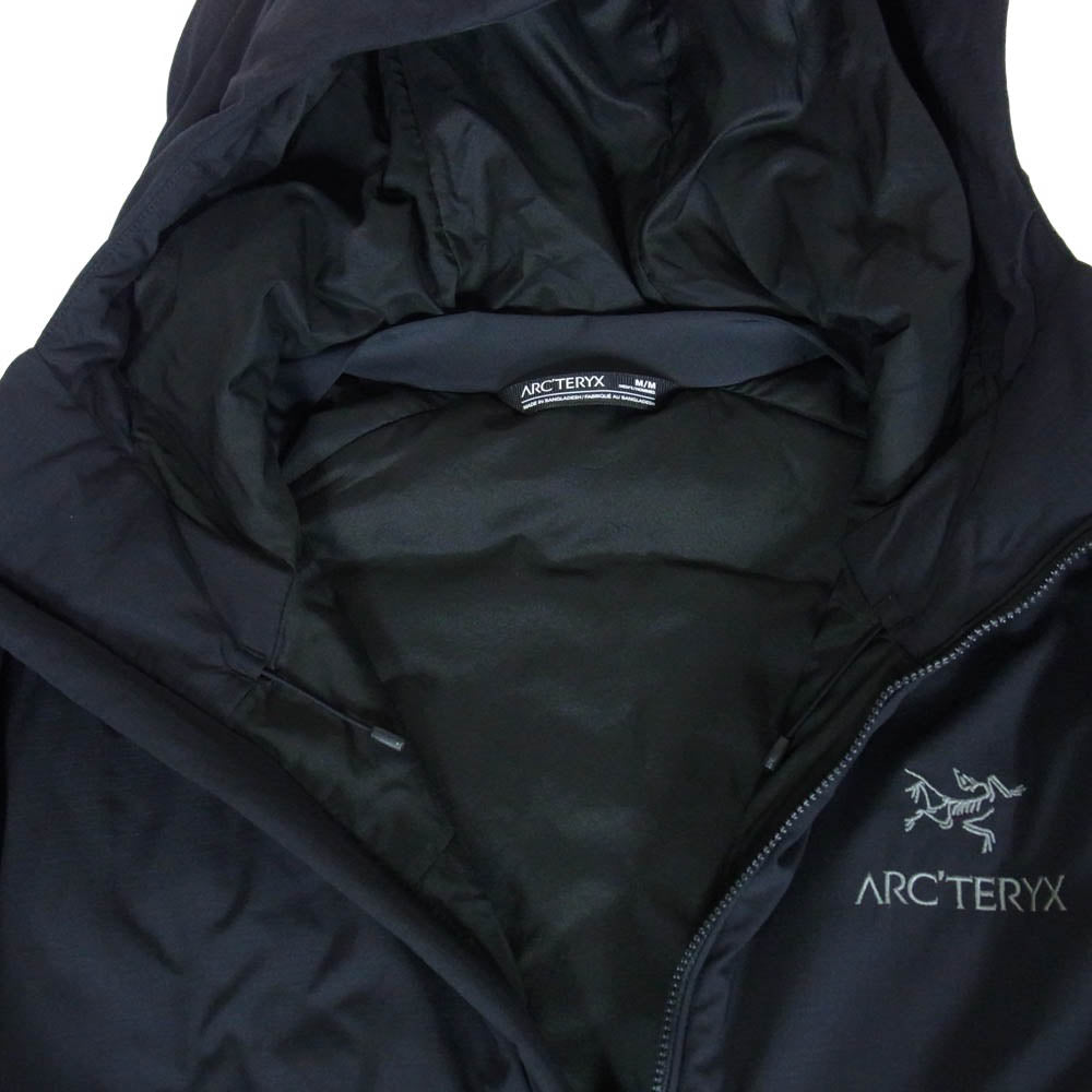 ARC'TERYX アークテリクス 24105 ATOM AR HOODY アトム AR フーディー 中綿 ジャケット ブラック系 M【中古】