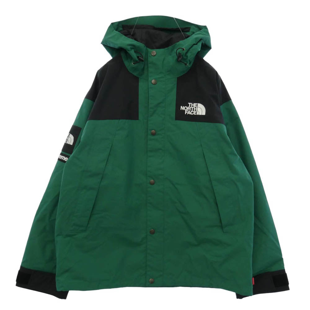 Supreme シュプリーム THE NORTH FACE ノースフェイス 24AW NP02402I x The North Face Raymond Pettibon Mountain Jacket ザノースフェイス ペティボン マウンテンジャケット グリーン系 ブラック系 M【中古】