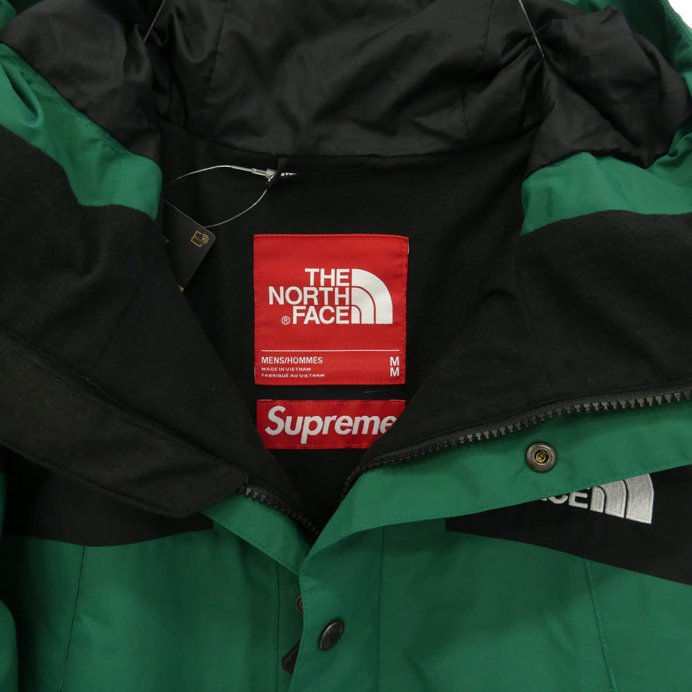 Supreme シュプリーム THE NORTH FACE ノースフェイス 24AW NP02402I x The North Face Raymond Pettibon Mountain Jacket ザノースフェイス ペティボン マウンテンジャケット グリーン系 ブラック系 M【中古】