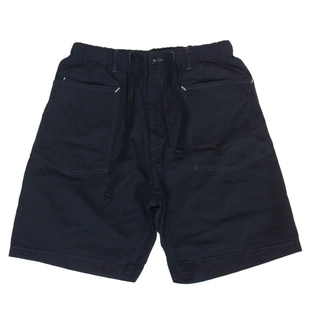 POST OVERALLS ポストオーバーオールズ 3313S-VTC E-Z ショーツ ブラック系 L【中古】