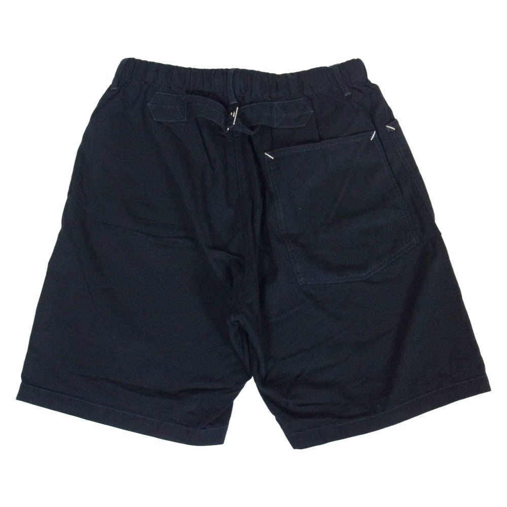 POST OVERALLS ポストオーバーオールズ 3313S-VTC E-Z ショーツ ブラック系 L【中古】