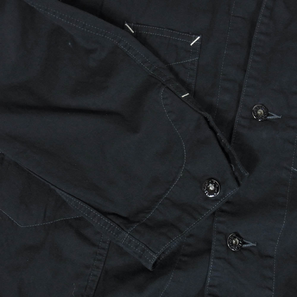 POST OVERALLS ポストオーバーオールズ 1111-VTC De Luxe Railroader レイルローダー カバーオール ジャケット ブラック系 M【中古】