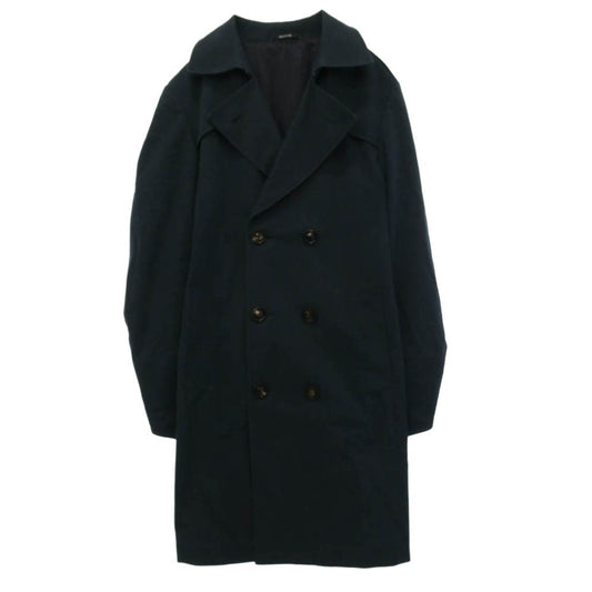 MAISON MARTIN MARGIELA メゾンマルタンマルジェラ 13SS S50AH0016 S41394 マルタン本人期 イタリア製 14ライン ベルテッド トレンチコート ブラック系 46【中古】