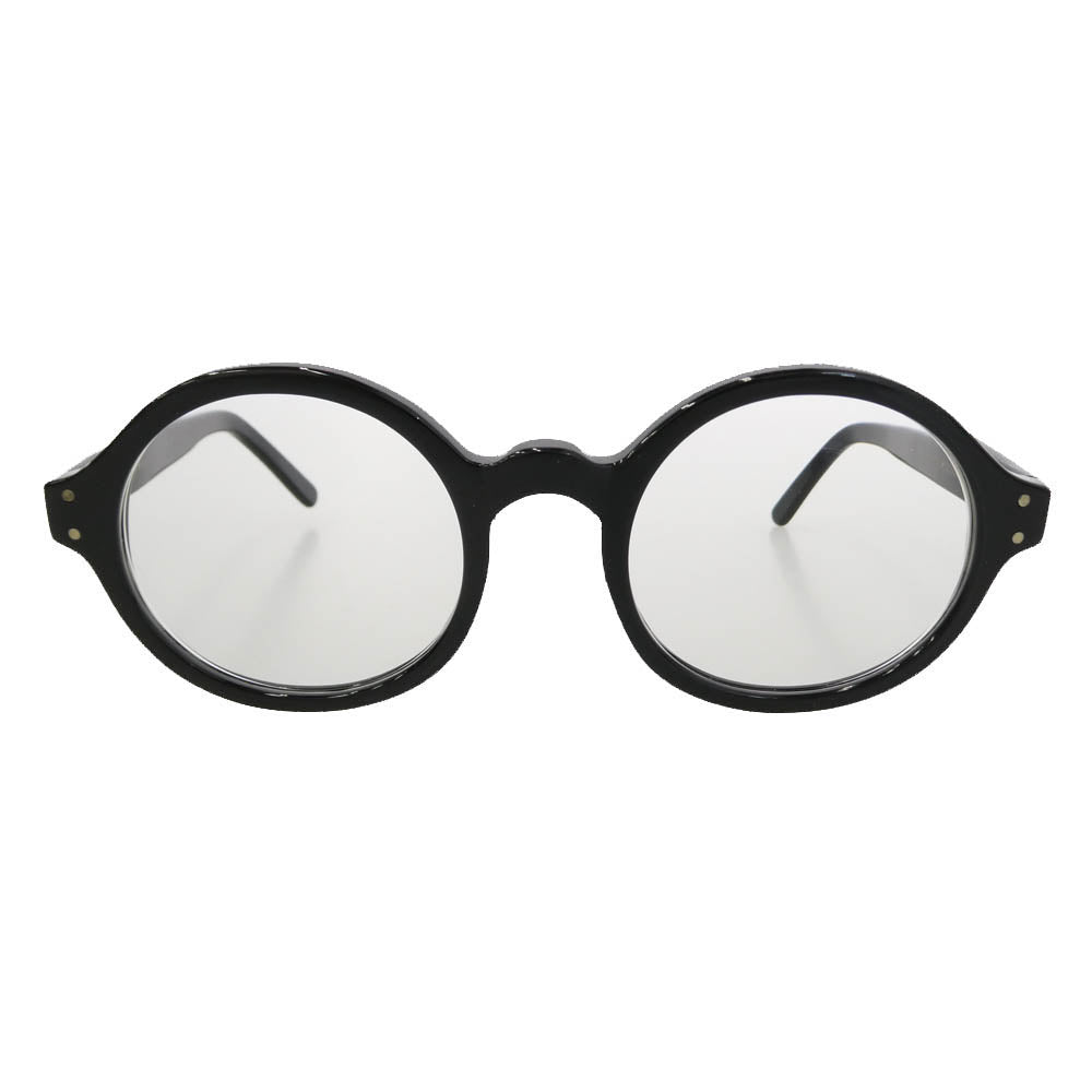 ワイルドサングラス ROUND Black Shinning ラウンド アイウェア 眼鏡 メガネ 度入り ブラック系【中古】