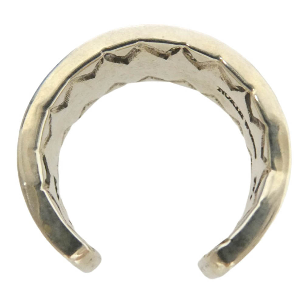 NORTH WORKS ノースワークス 900Silver 両面スタンプ リング シルバー系 7.5号【中古】