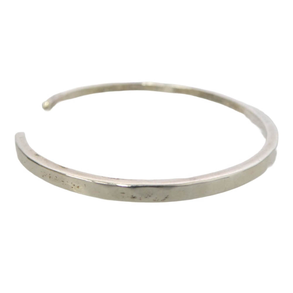 NORTH WORKS ノースワークス W-301 900Silver Stamped Bangle スタンプ ラウンド バングル ブレスレット インディアンジュエリー シルバー系【中古】
