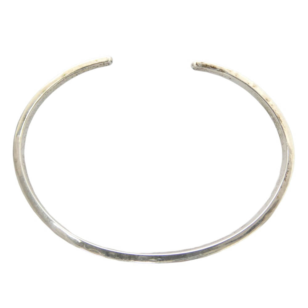 NORTH WORKS ノースワークス W-301 900Silver Stamped Bangle スタンプ ラウンド バングル ブレスレット インディアンジュエリー シルバー系【中古】