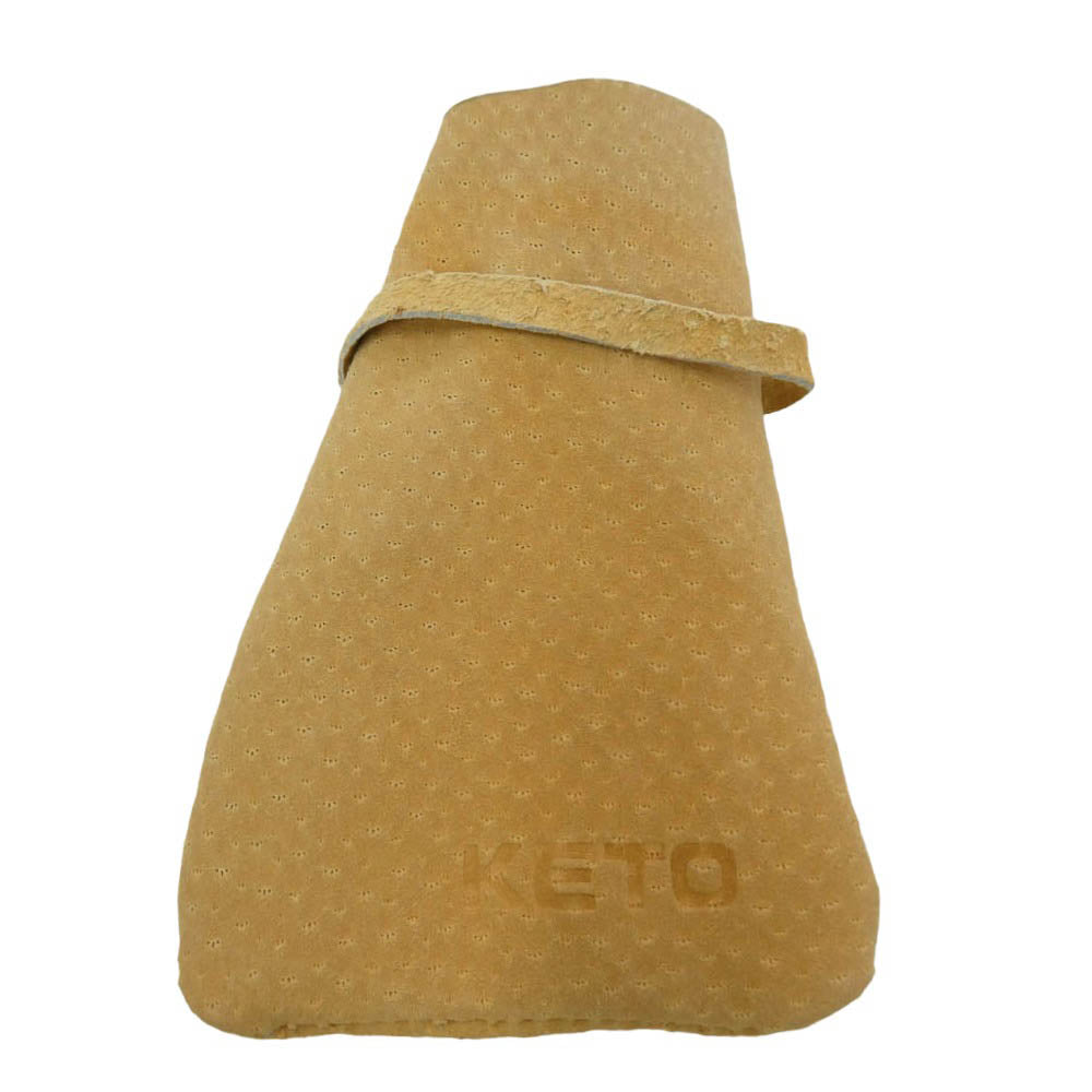 ケト 編み込み バングル ブレスレット シルバー系【中古】