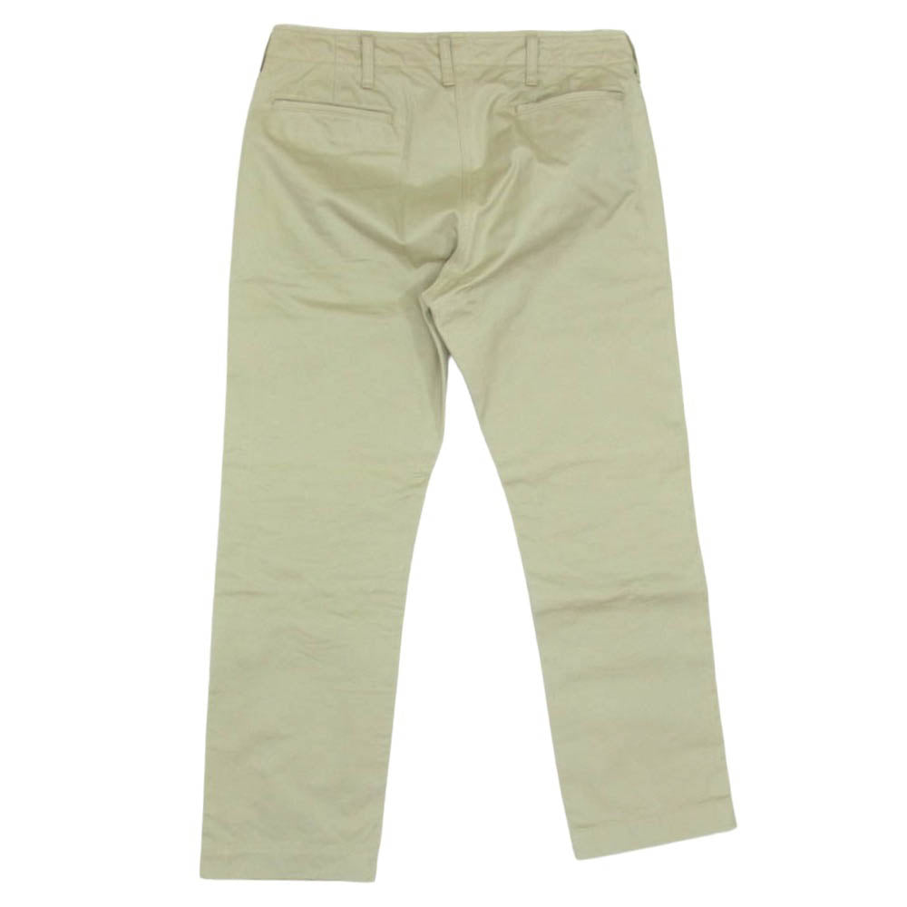 The REAL McCOY'S ザリアルマッコイズ MP19010 JOE McCOY CHINO TROUSERS ブルー シール チノ トラウザーズ パンツ ベージュ系 32【中古】