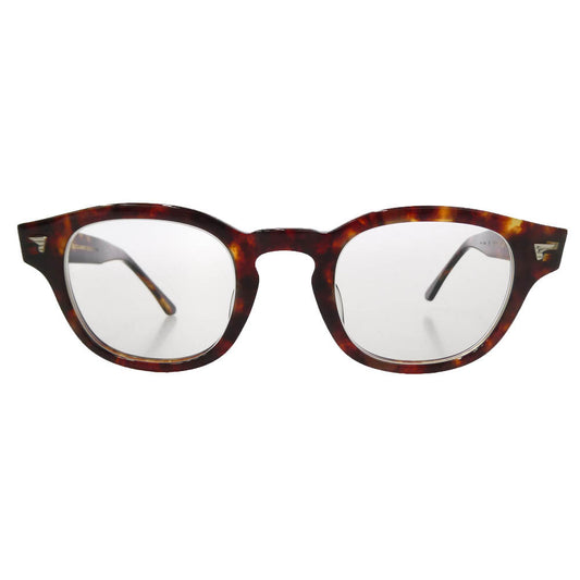 BJ CLASSIC BJ クラシック P-551 C-2 バラフ ボストン ウェリントン アイウェア メガネ 眼鏡 度入り 44□23-143 ブラウン系【中古】