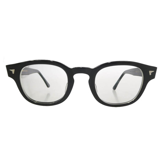 BJ CLASSIC BJ クラシック P-551 C-1 ブラック ボストン ウェリントン アイウェア メガネ 眼鏡 度入り 44□23-143 ブラック系 44□23-143【中古】