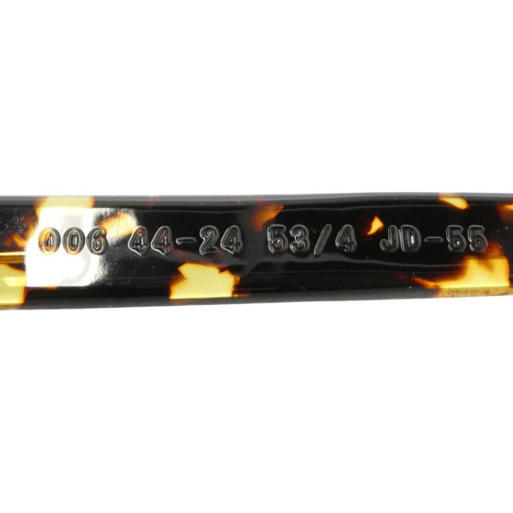 タート オプティカル アーネル JD-55 ボスリントン ボストン ウェリントン アイウェア メガネ 眼鏡 度入り 44□22 ブラック系 ライトブラウン系 44-24【中古】