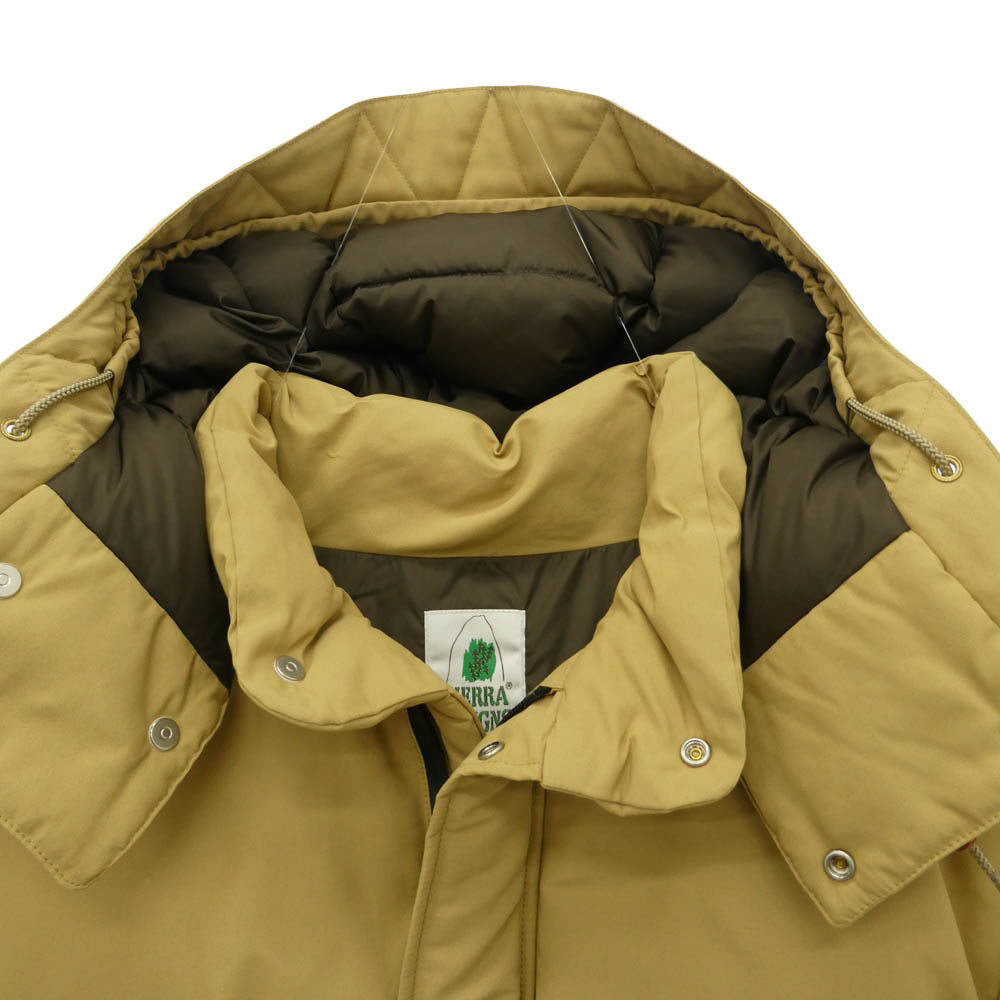 NANGA ナンガ × SIERRA DESIGNS シエラデザインズ × Rococo ロココ CORDURA 60/40 JAM PACKED DOWN JACKET コーデュラ ジャムパック ダウン ジャケット ベージュ系 M【美品】【中古】