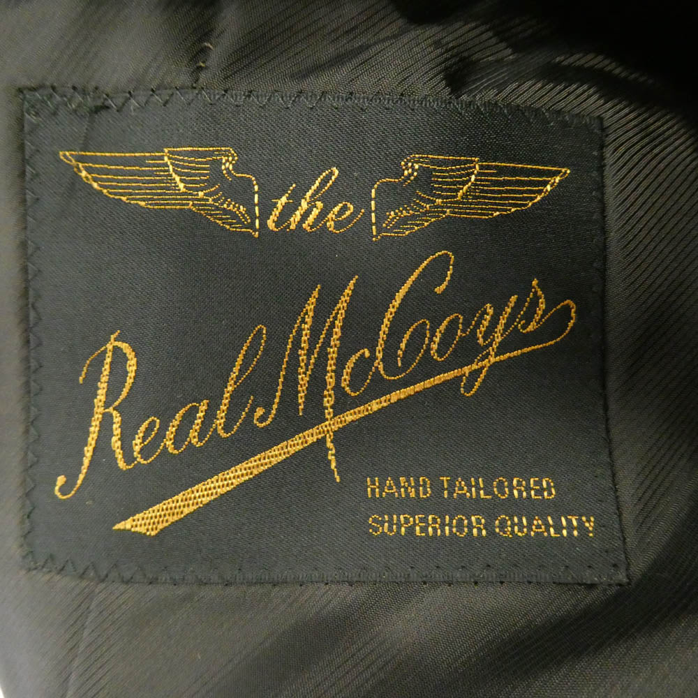 The REAL McCOY'S ザリアルマッコイズ MJ15121 JM Tweed Jacket ウール ツイード ヘリンボーン スポーツ 3B テーラードジャケット ブラウン系 38【美品】【中古】
