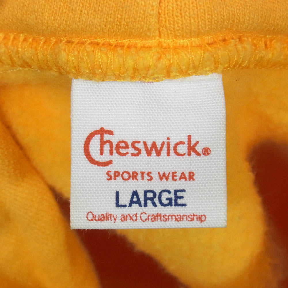 CHESWICK チェスウィック フーディー パーカー オレンジ系 L【中古】