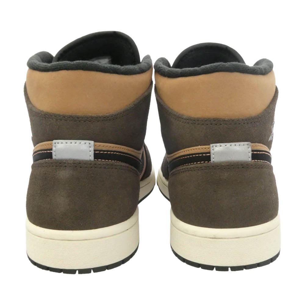 NIKE ナイキ DC7294-200 Air Jordan 1 Mid SE AJ1 Dark Chocolate エアジョーダン1 ミッド SE ハイカット スニーカー マルチカラー系 27.5cm【美品】【中古】