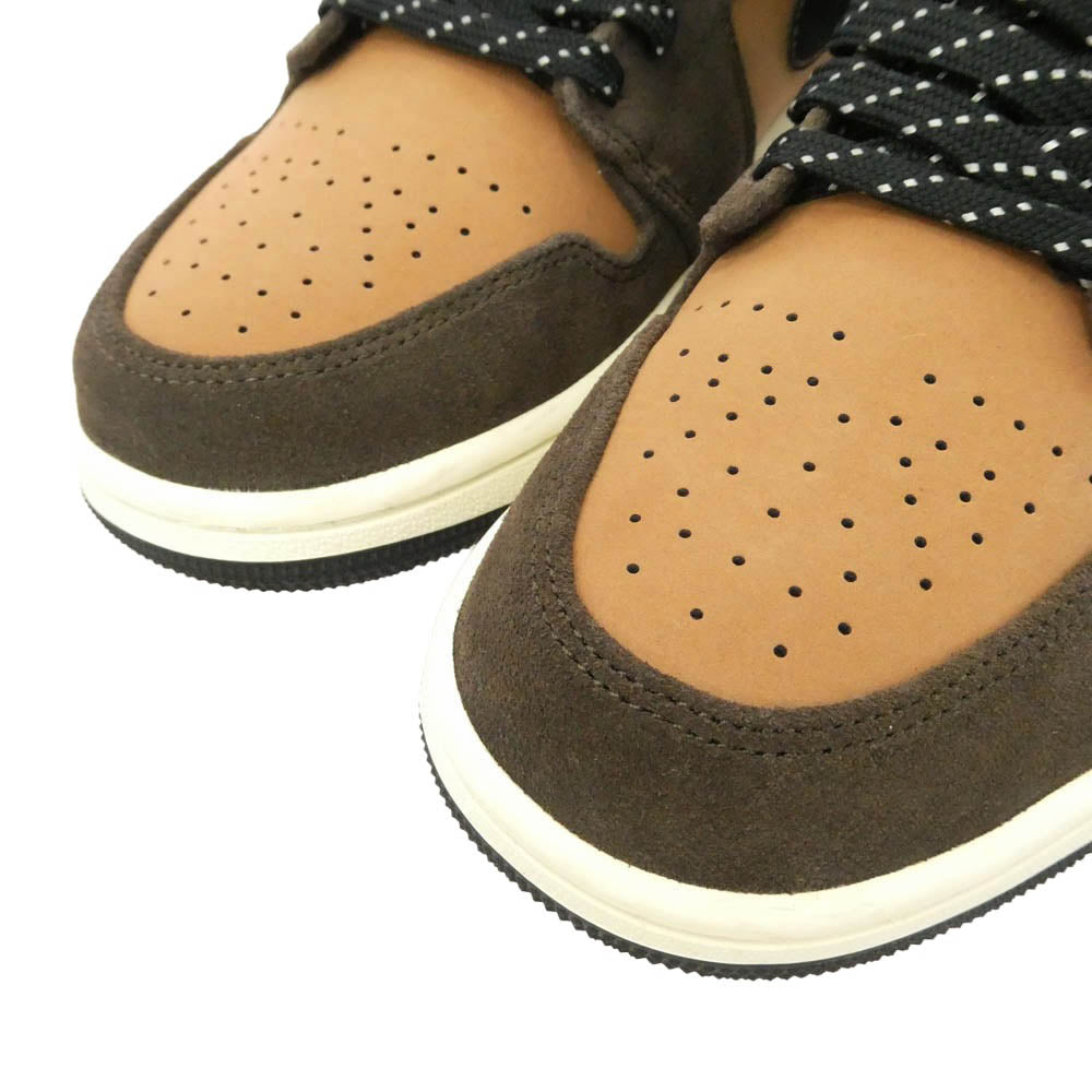 NIKE ナイキ DC7294-200 Air Jordan 1 Mid SE AJ1 Dark Chocolate エアジョーダン1 ミッド SE ハイカット スニーカー マルチカラー系 27.5cm【美品】【中古】