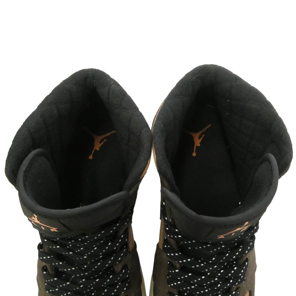 NIKE ナイキ DC7294-200 Air Jordan 1 Mid SE AJ1 Dark Chocolate エアジョーダン1 ミッド SE ハイカット スニーカー マルチカラー系 27.5cm【美品】【中古】