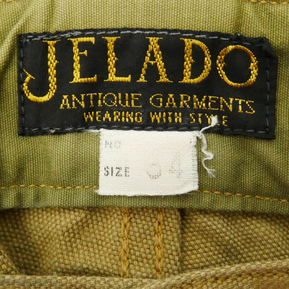 JELADO ジェラード コットン ダック カーゴ ショート パンツ ショーツ 日本製 ベージュ系 サンドベージュ系 34【中古】