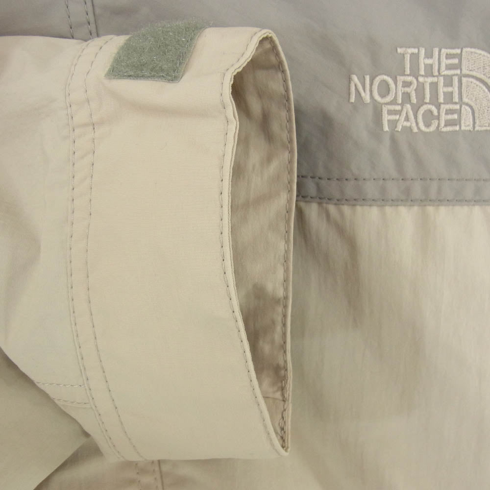 THE NORTH FACE ノースフェイス NP22550 Hydrena Wind Jacket ハイドレナ ナイロン ジップアップ ウィンド ジャケット ウィンドブレーカー グレー系 M【中古】