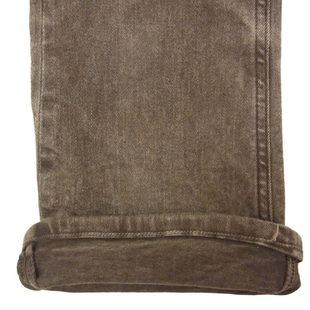 VISVIM ビズビム 0320205008002 WMV STRETCH DENIM ストレッチ デニム パンツ ブラウン系 00【中古】