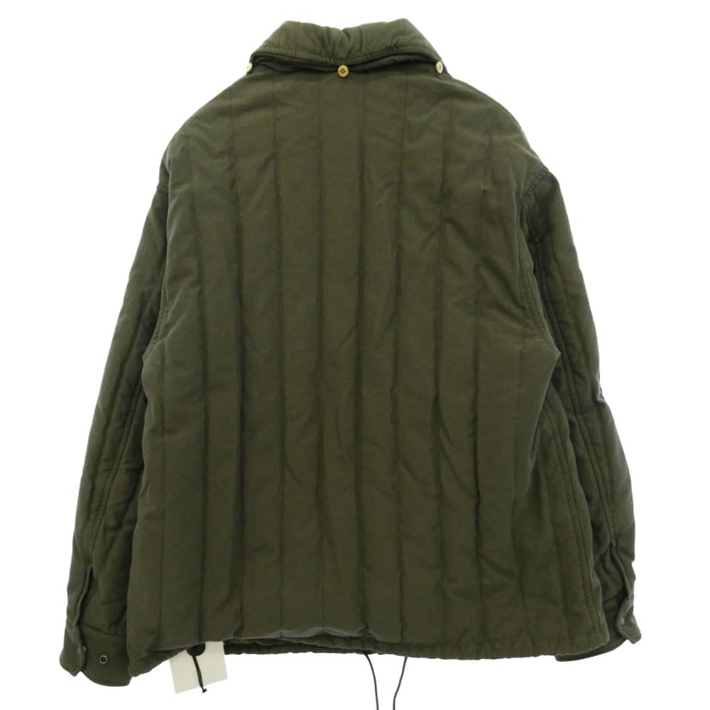 VISVIM ビズビム 0524905013003 CONTRARY DEPT MIDSHIPMAN DOWN JKT コントラリー デプト ミッドシップマン ジップアップ ダウンジャケット カーキ系 1【中古】